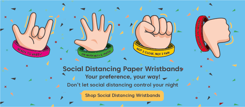 Social Distance Wristbands