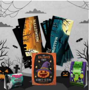 Halloween poster and sign