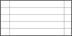 Wristband template with vertical and horizontal guides