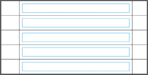 Wristband template with safe zone