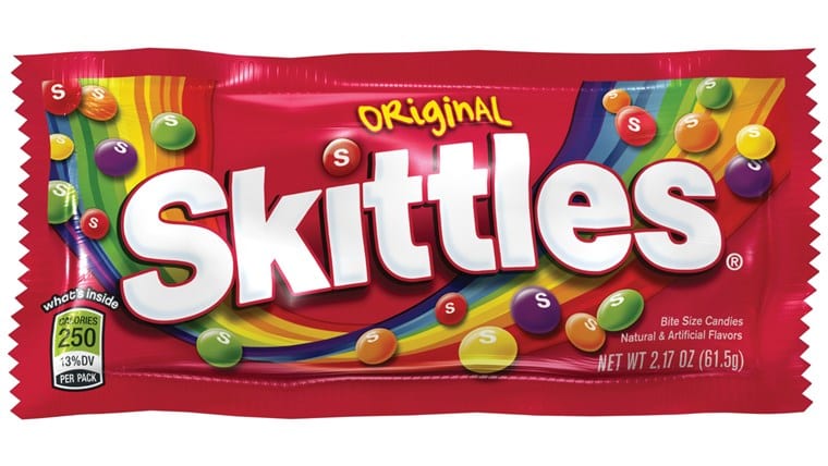 Mars Inc Skittles Bag