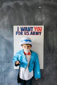 Halloween Costume Poster I want you for U.S Army