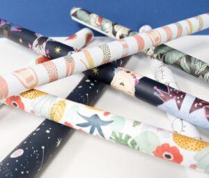 wrapping paper roles